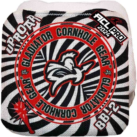 Gladiator Cornhole Gear 2024 UPROAR Pro Bags & Sidekick carrying case - Picture 1 of 4